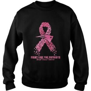 Fight Like The Patriots Breast Cancer Awareness Sweatshirt